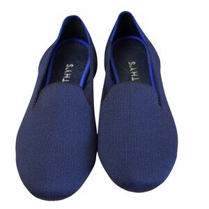 Rothys The Loafer Classic‎ Navy Knit Size 11.5W EU 42.5 Slip-On Flats